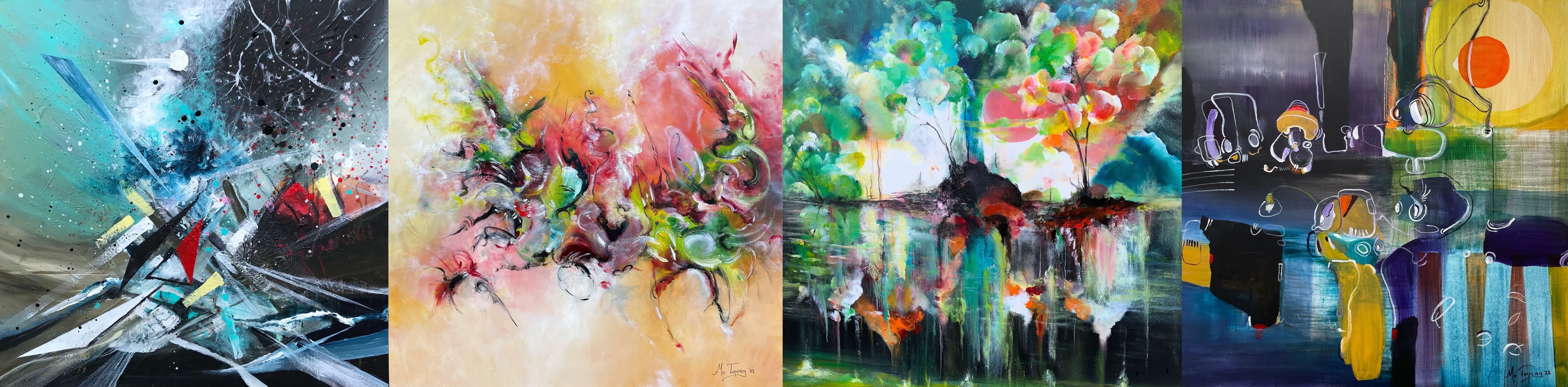 Paschamo Brushtalk Abstractions Collection. Source: Official OpenSea website.
