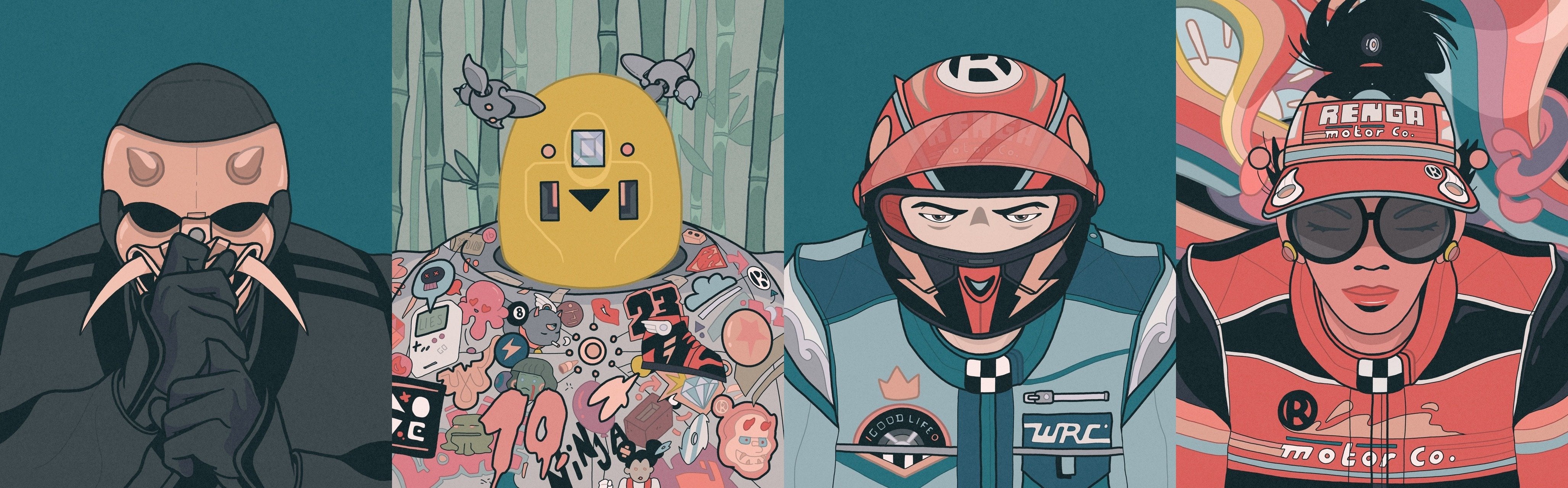 The RENGA Collection. Source: Official OpenSea Website..