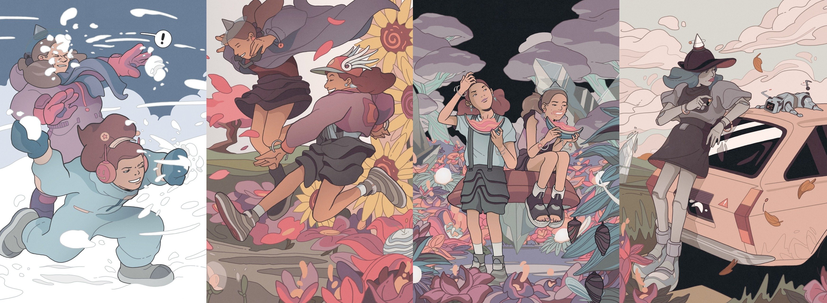 Колекція The Art of Seasons. Джерело: офіційний сайт OpenSea