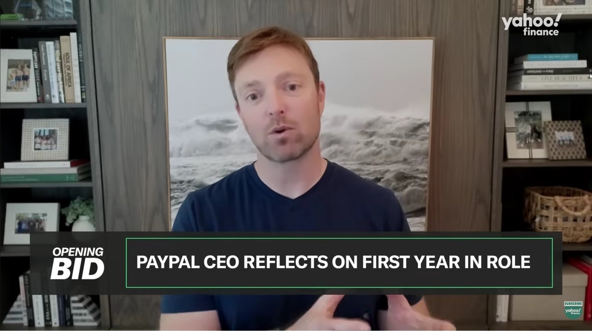 PayPal CEO Alex Chriss Source: YouTube