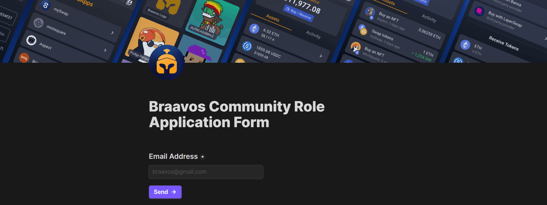 Braavos Ambassador Program. Source: tallly.so