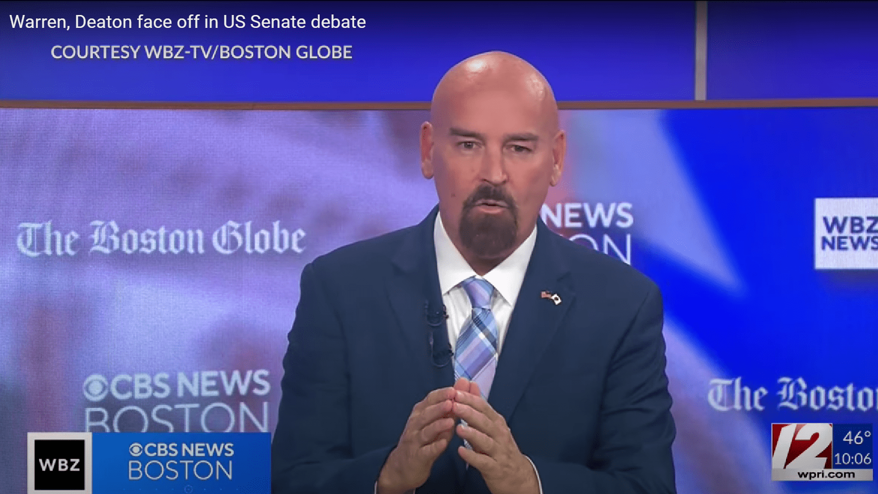 Deaton’s arguments were persuasive throughout the debate.  Source: YouTube