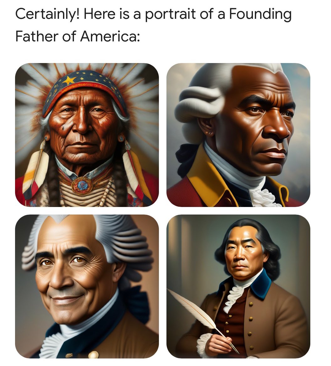 Gemini’s Version of the Founding Fathers Source: Habr