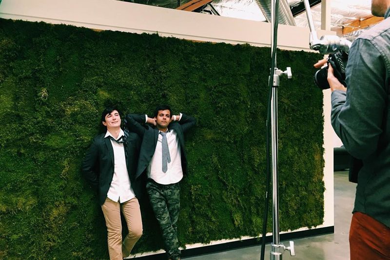 Vlad Tenev (left) and Baiju Bhatt Source: Instagram
