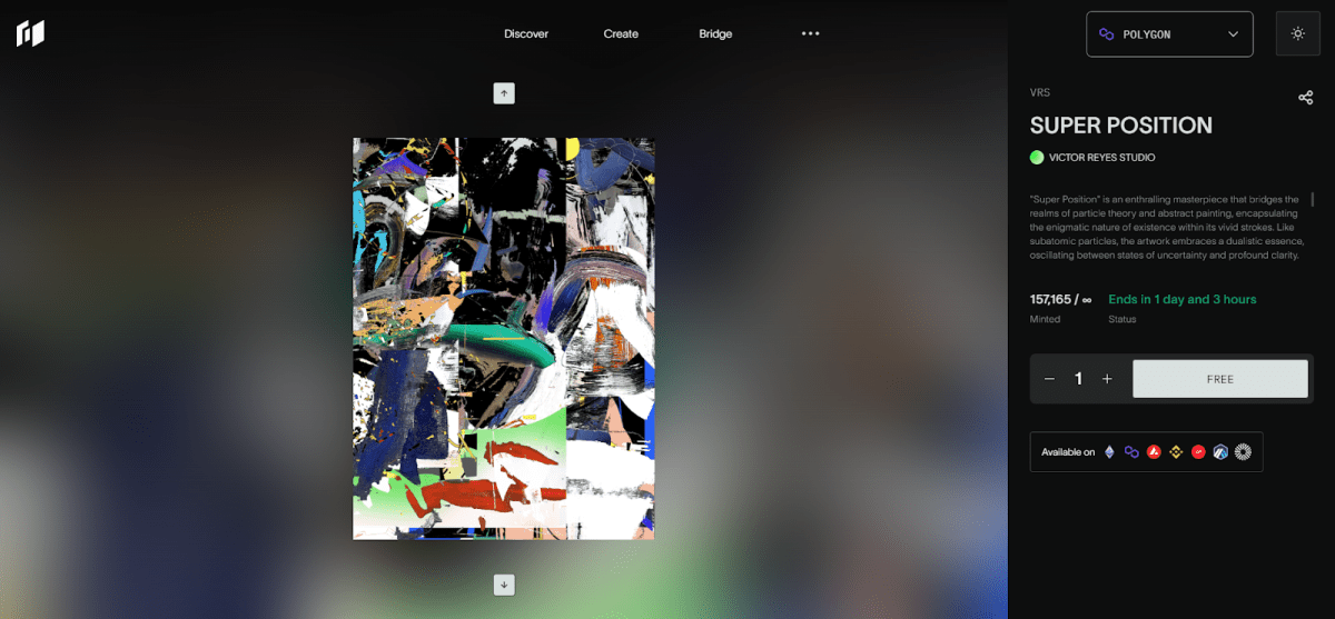 Стартовая страница NFT-платформы Holograph (app.holograph.xyz)