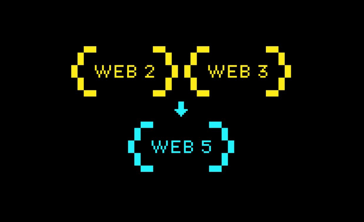 Web5 is a hybrid of Web2 and Web3. Source: X