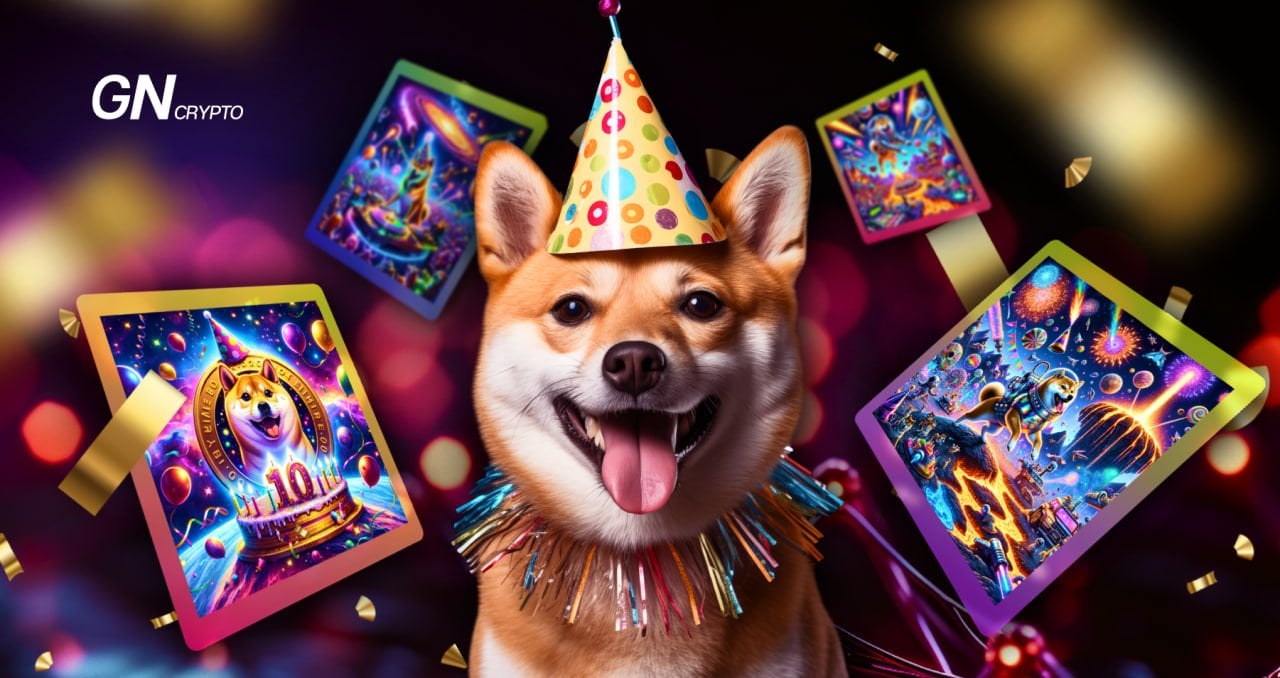 Иллюстрации празднования дня рождения по уровню безумия от 1 до 5 сгенерировал DALL-E 3. 