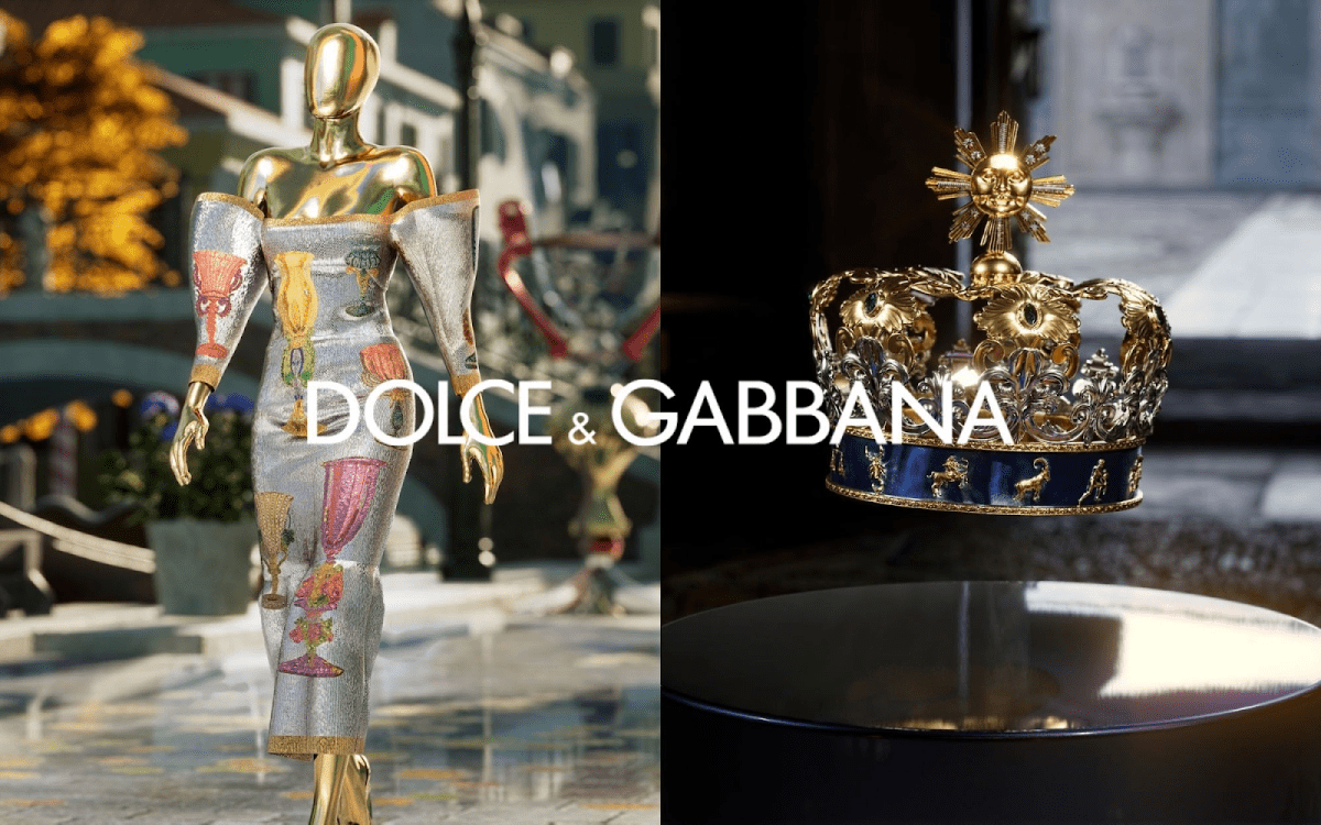 Цифровая одежда Dolce & Gabbana