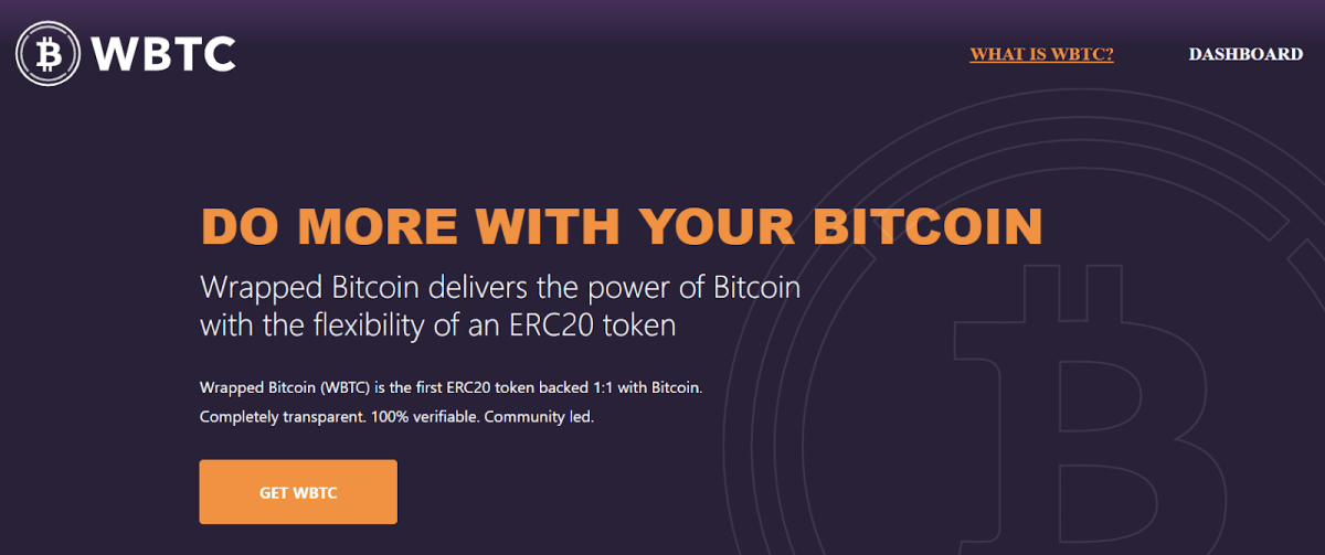 Головна сторінка сайту WBTC