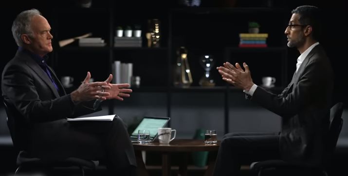 Pichai advocates for clear rules in the AI market Source: Youtube