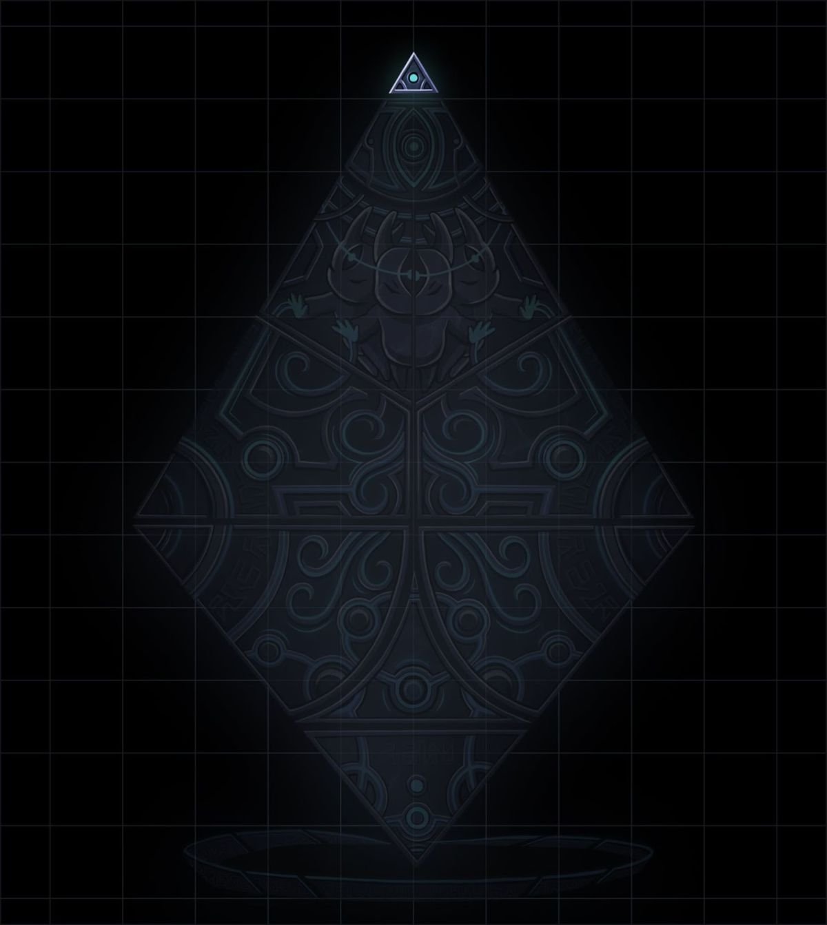 An obelisk featuring 11 plot elements. Source — otherside.xyz