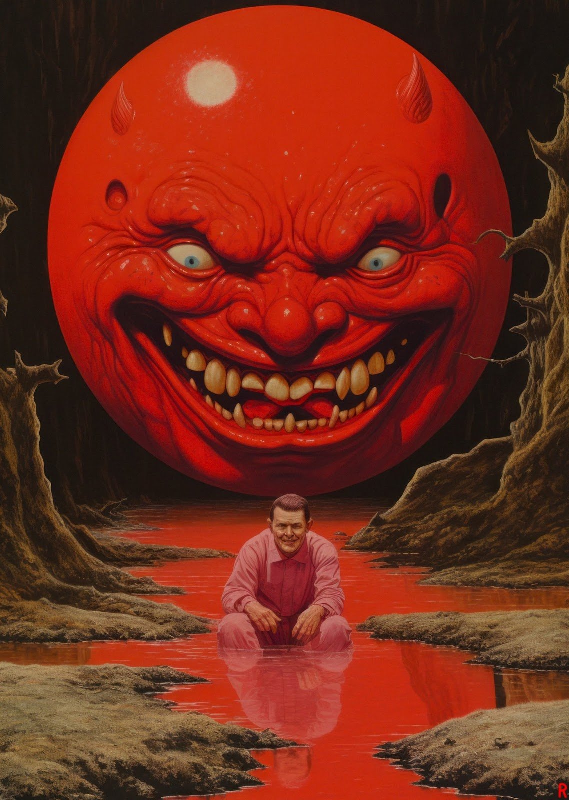 Rivers of red. Source: RedRum’s X (Twitter)