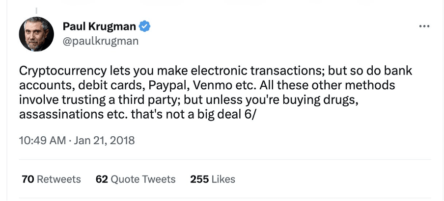 Source: Krugman’s Twitter