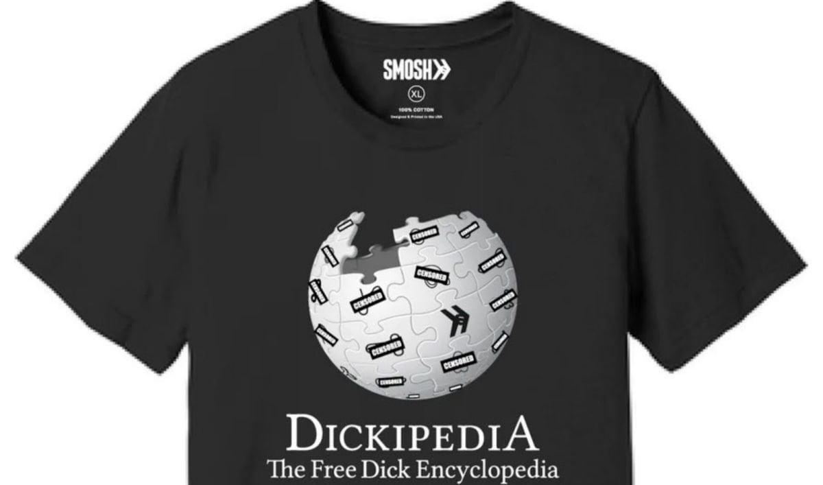 Футболка «Dickipedia». Источник: Tubefilter.com