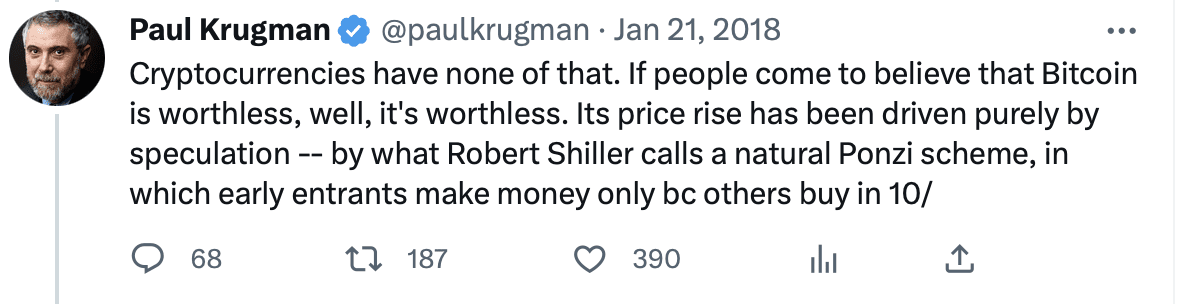 Source: Krugman’s Twitter