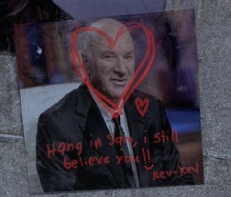 Послання з підписом «Kev-Kev». Джерело: X (Twitter)