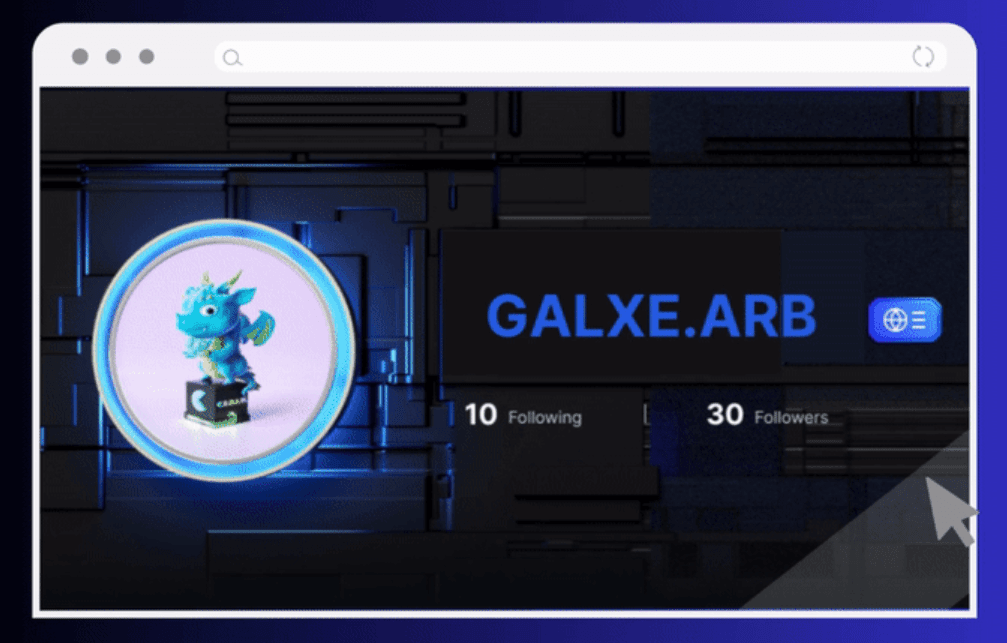Профиль Galxe. Источник: blog.galxe.com