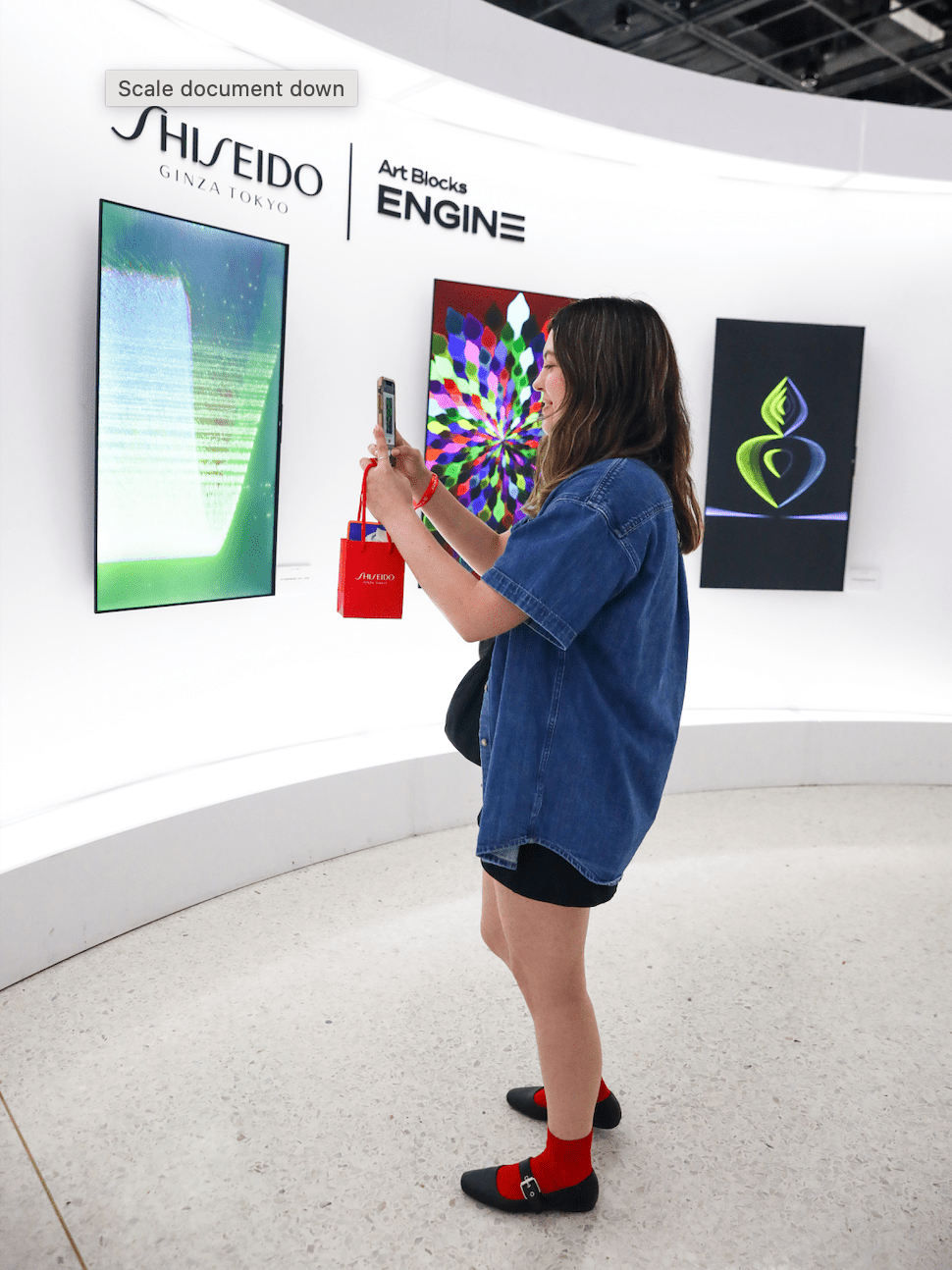 Art exhibition in Miami. Source: Shiseido