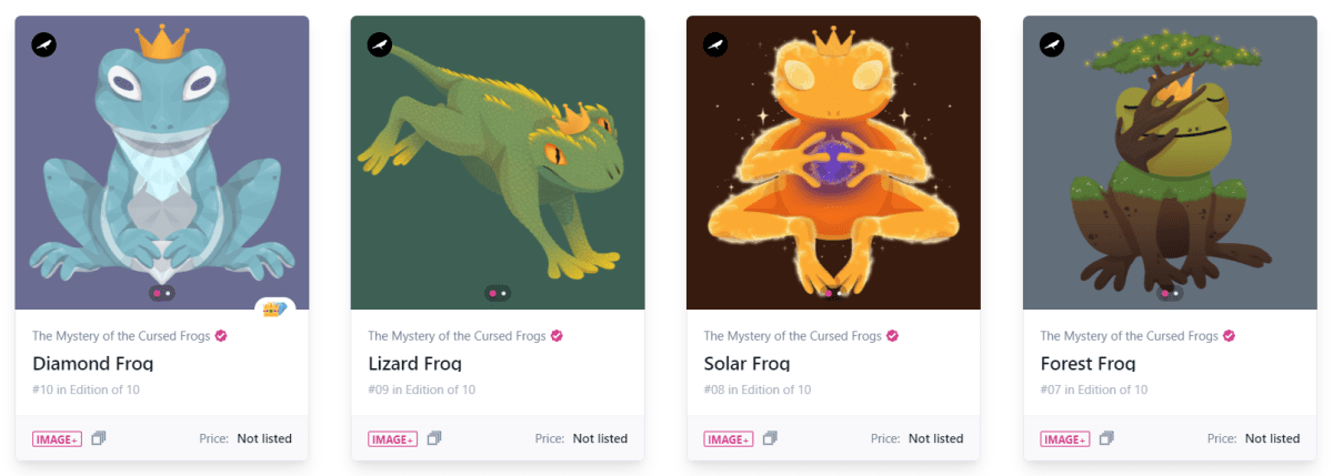 Проклятые лягушки королевства Источник: https://www.kusamakingdom.com