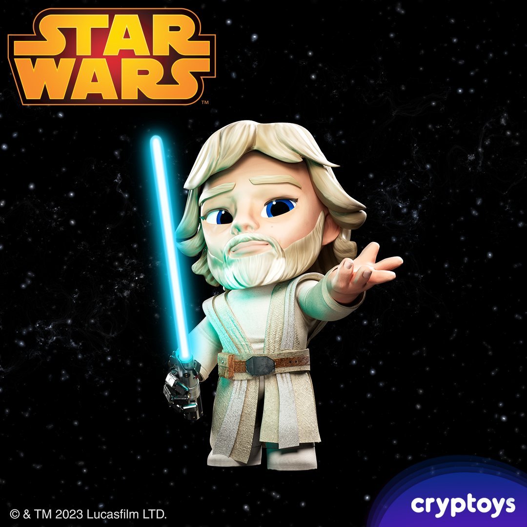 Серія цифрових іграшок Star Wars. Джерело: https://twitter.com/Cryptoys