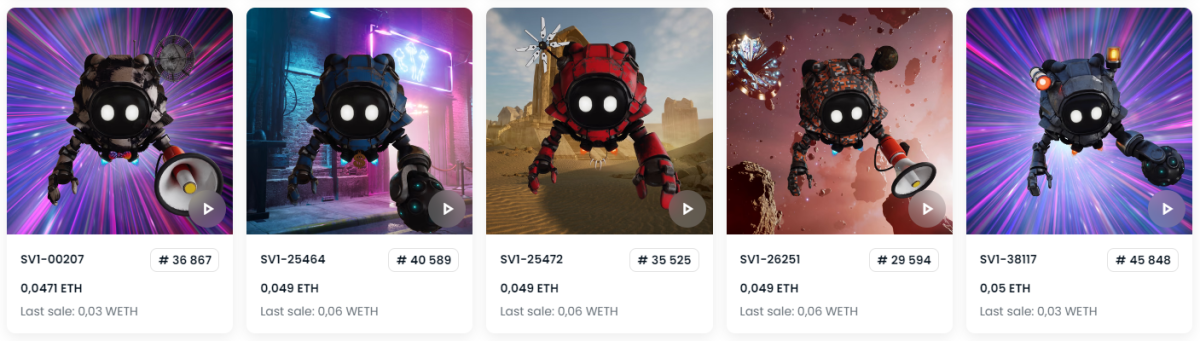 Источник: opensea.io/collection/the-seekers