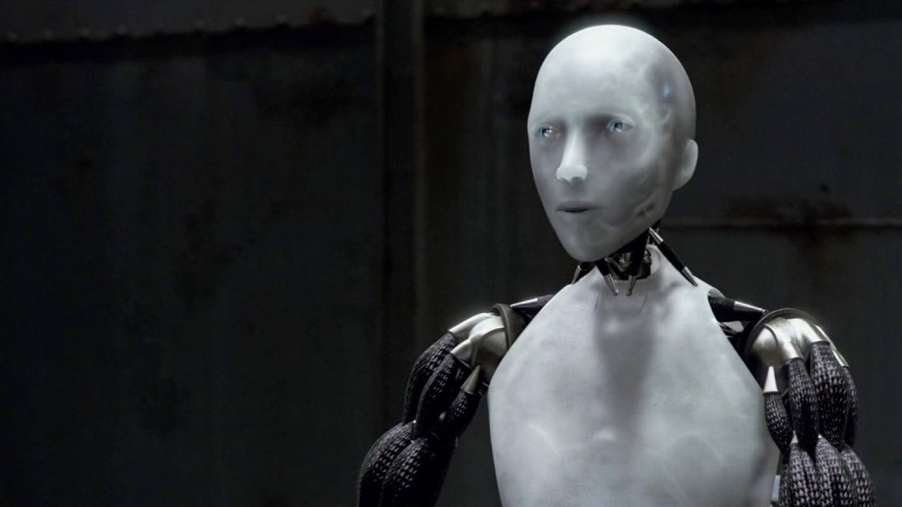 A scene featuring Sunny the robot in "I, Robot". Source: film-grab.com