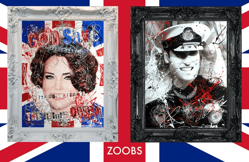 Работы King of Pop и God Save the Future Queen Источник: medium.com/elmonx