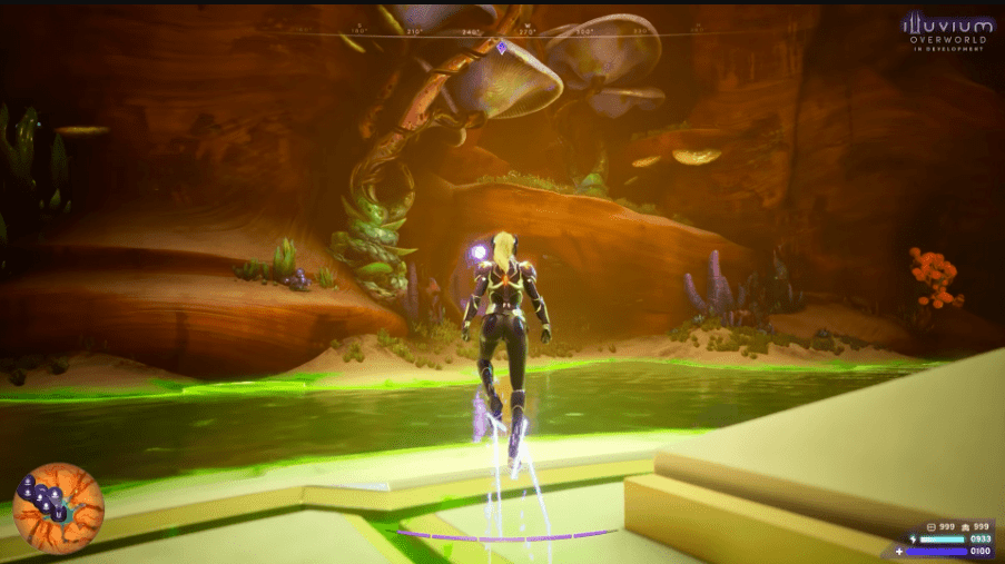 Screenshot of the game in Overworld mode, source — illuvium.io