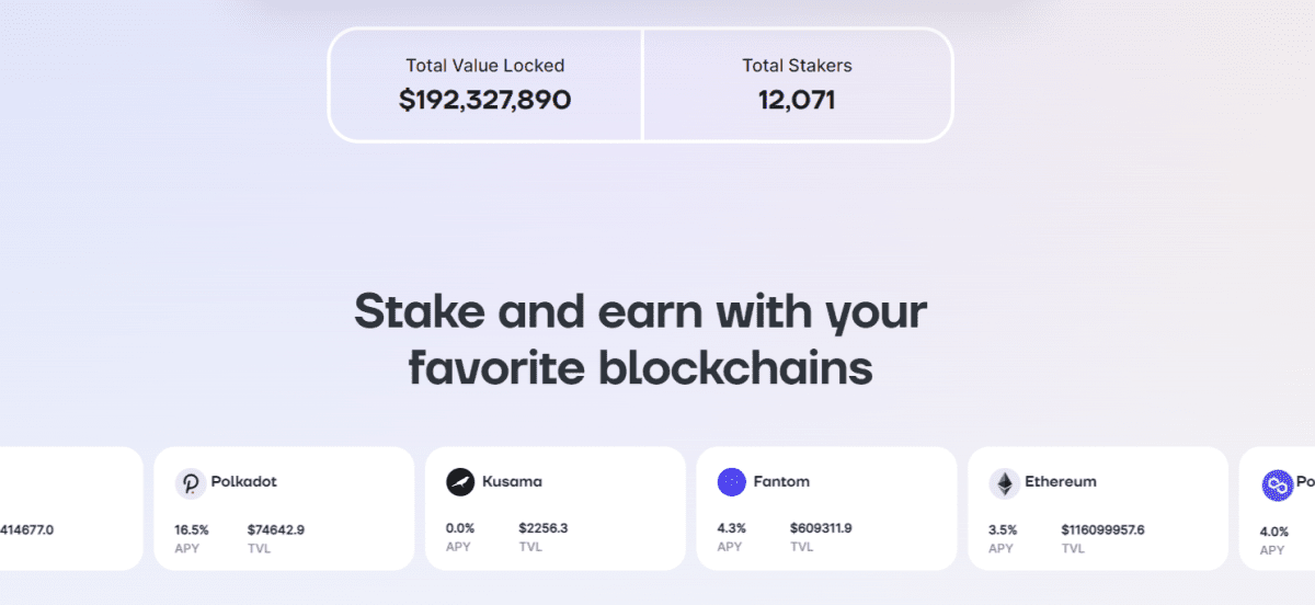 Платформа Ankr Джерело: ankr.com