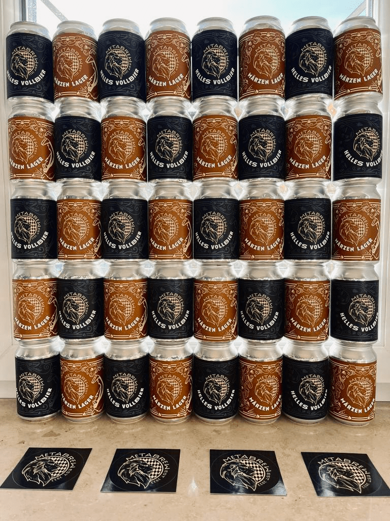 Крафтовое пиво цифровой пивоварни MetaBrewSociety Источник: twitter.com/metabrewsociety