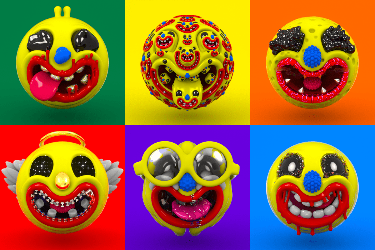 NFTs from JOYsmilies collection. Source: joy.world