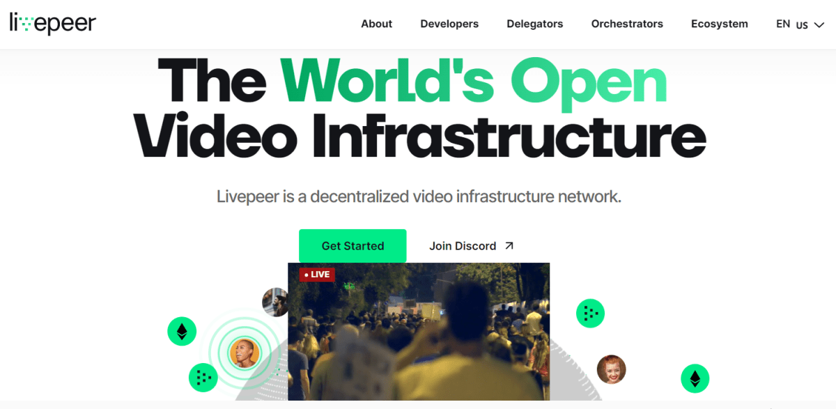 Livepeer Main Website