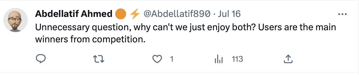 Твіт Abdellatif Ahmed. Джерело: Twitter