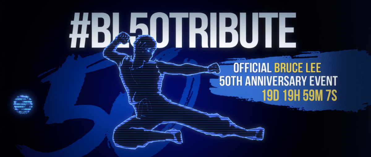 Bruce Lee Takes on the Metaverse Source: https://brucelee.byte.city/