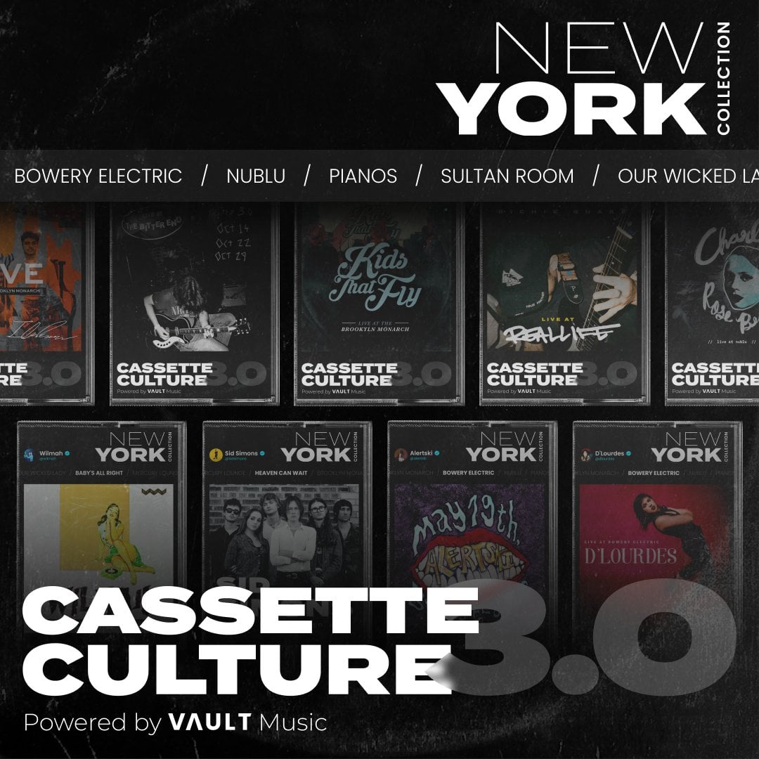 Cassette Culture 3.0: NFT как способ заработать Источник: https://twitter.com/vaultmusichq