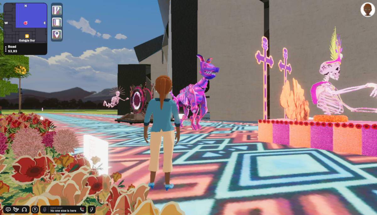 Frida Kahlo’s Red House. Source: Decentraland