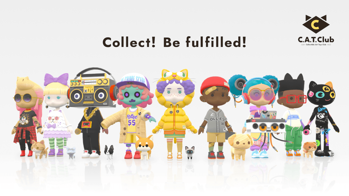 C.A.T Club – Клуб коллекционных художественных игрушек Источник: https://cocone-one.com/