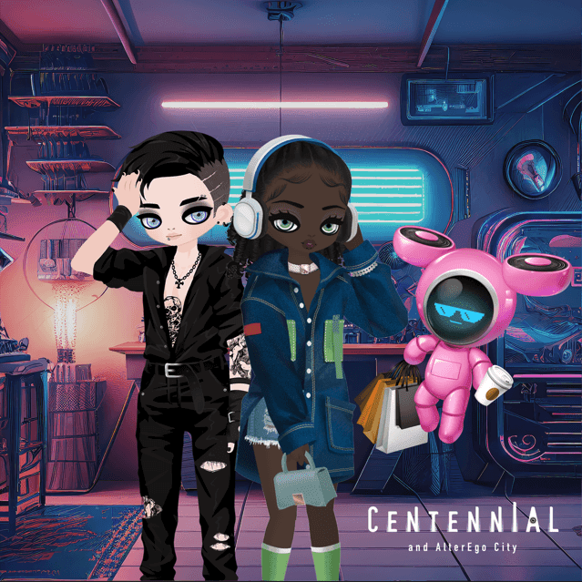 Centennial – виртуальный город для людей, животных, роботов и других форм жизни Источник: https://cocone-one.com/