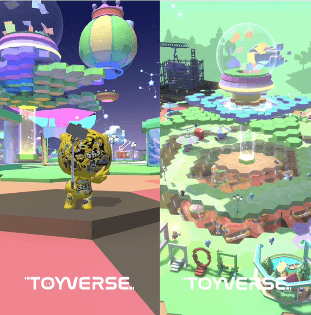 TOYVERSE позволяет проявить индивидуальность, создавая игрушки Источник: https://cocone-one.com/