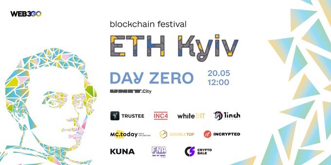 DAYZERO – прелюдия к ETH:Kyiv Источник: https://twitter.com/Web3GoLisboa