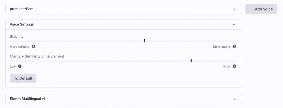 Как создавать разговорную речь в ElevenLabs Источник: https://elevenlabs.io/