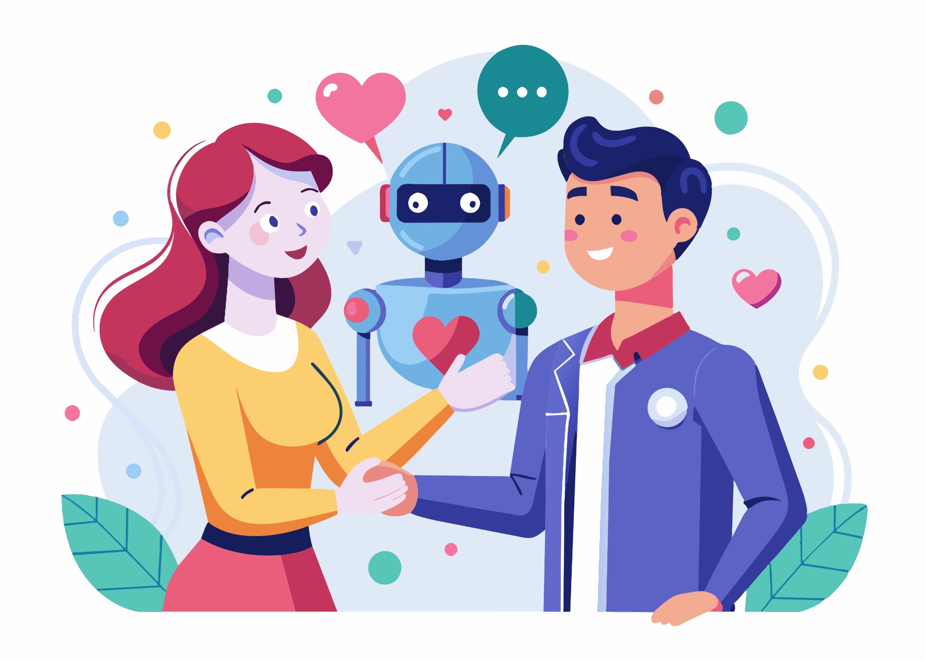 A match on their first date arranged by a dating assistant. Source: freepik.com