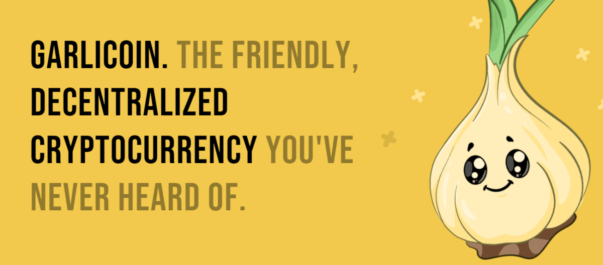 Garlicoin Source: garlicoin.io