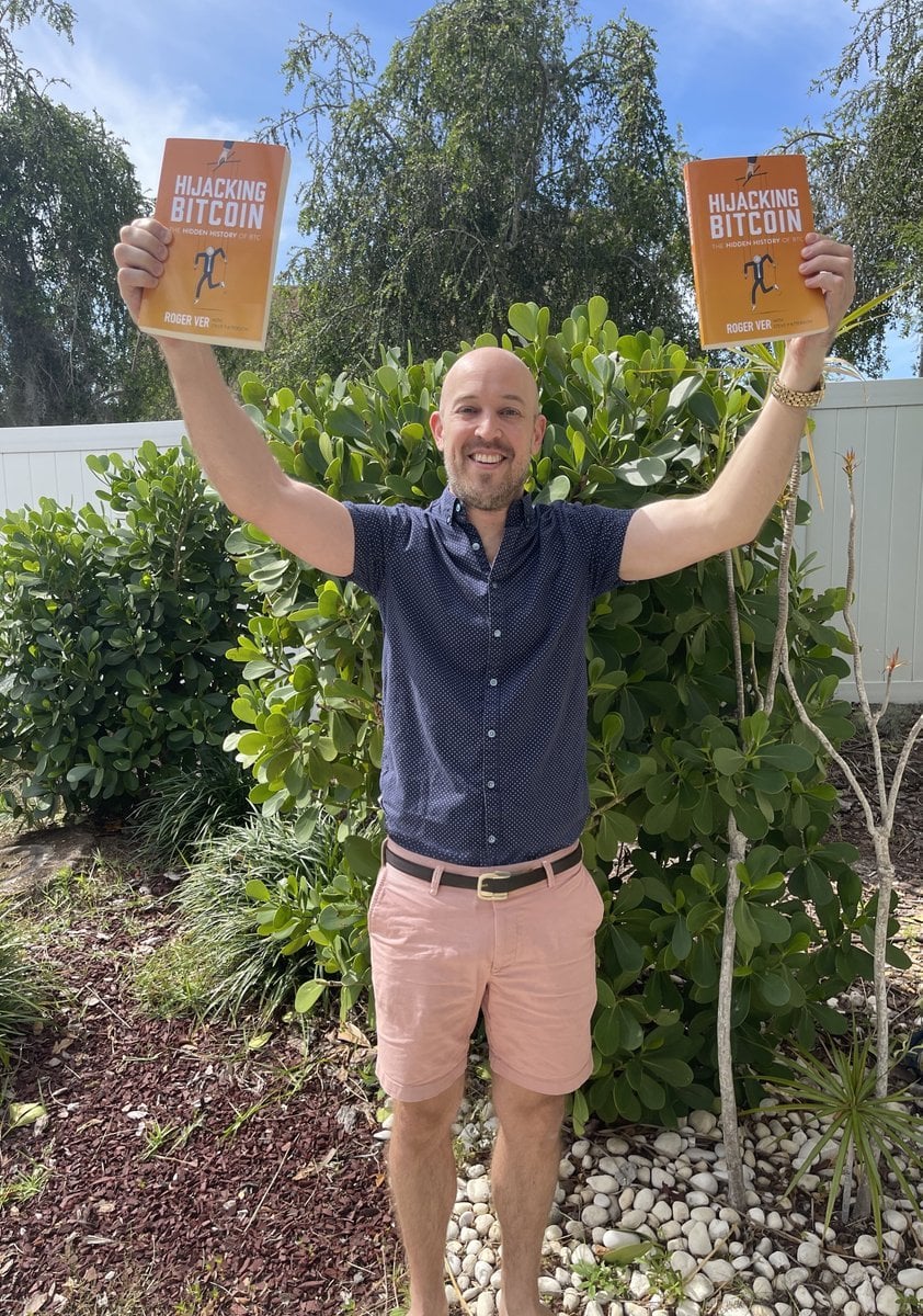 Roger Ver’s book has captivated the crypto community. Source: Х