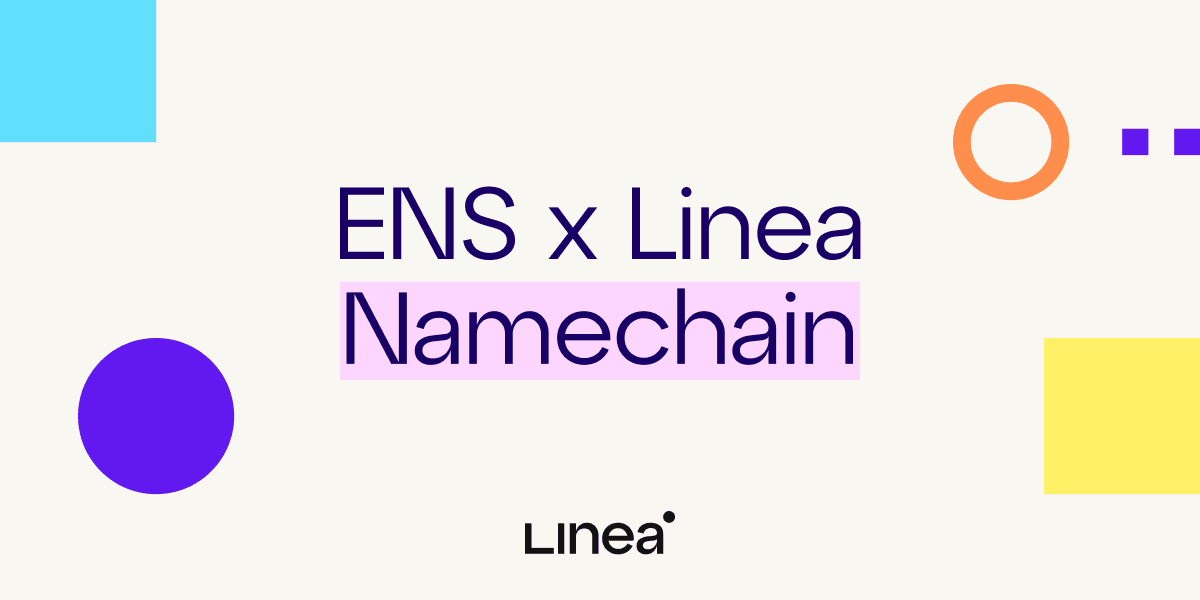 ENS and Linea have officially announced their partnership. Source: linea.mirror.xyz