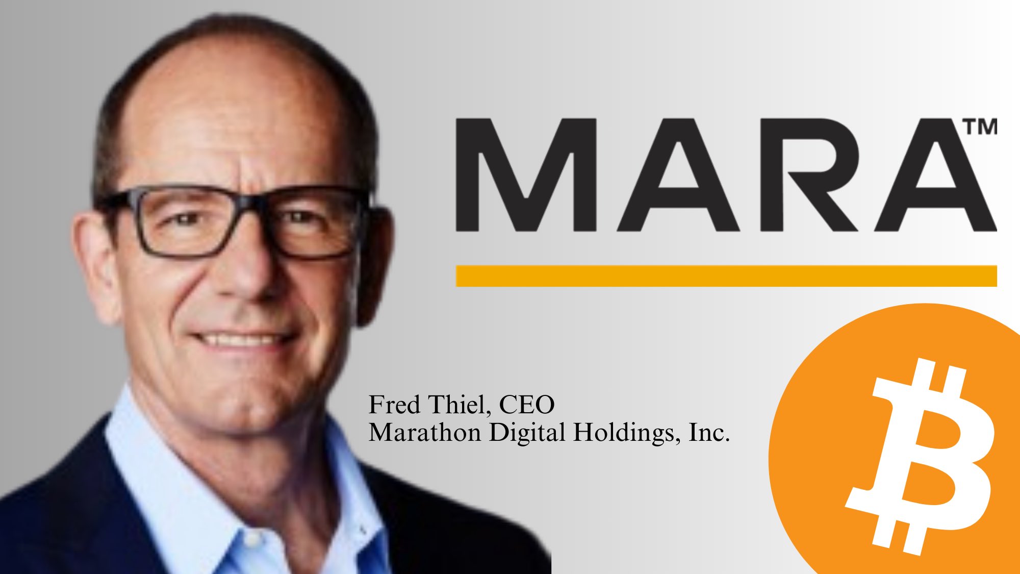 Fred Thiel, CEO of MARA Holdings Inc. Source: X