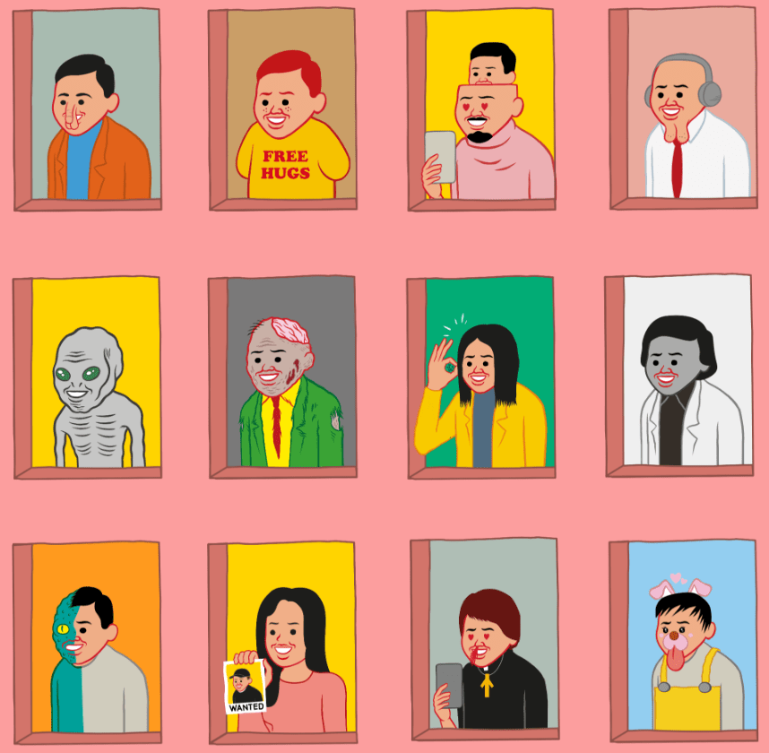 Examples of NFTs from the MOAR collection, source — joancornella.fwenclub.com