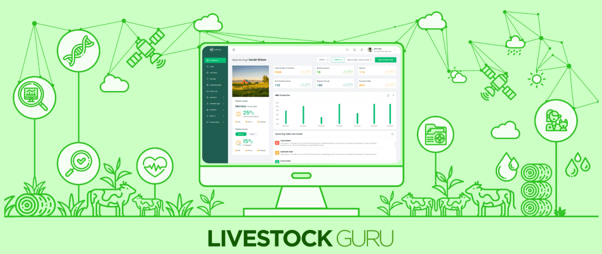 Application Screenshot of Livestock Genetics, source - dimitra.io