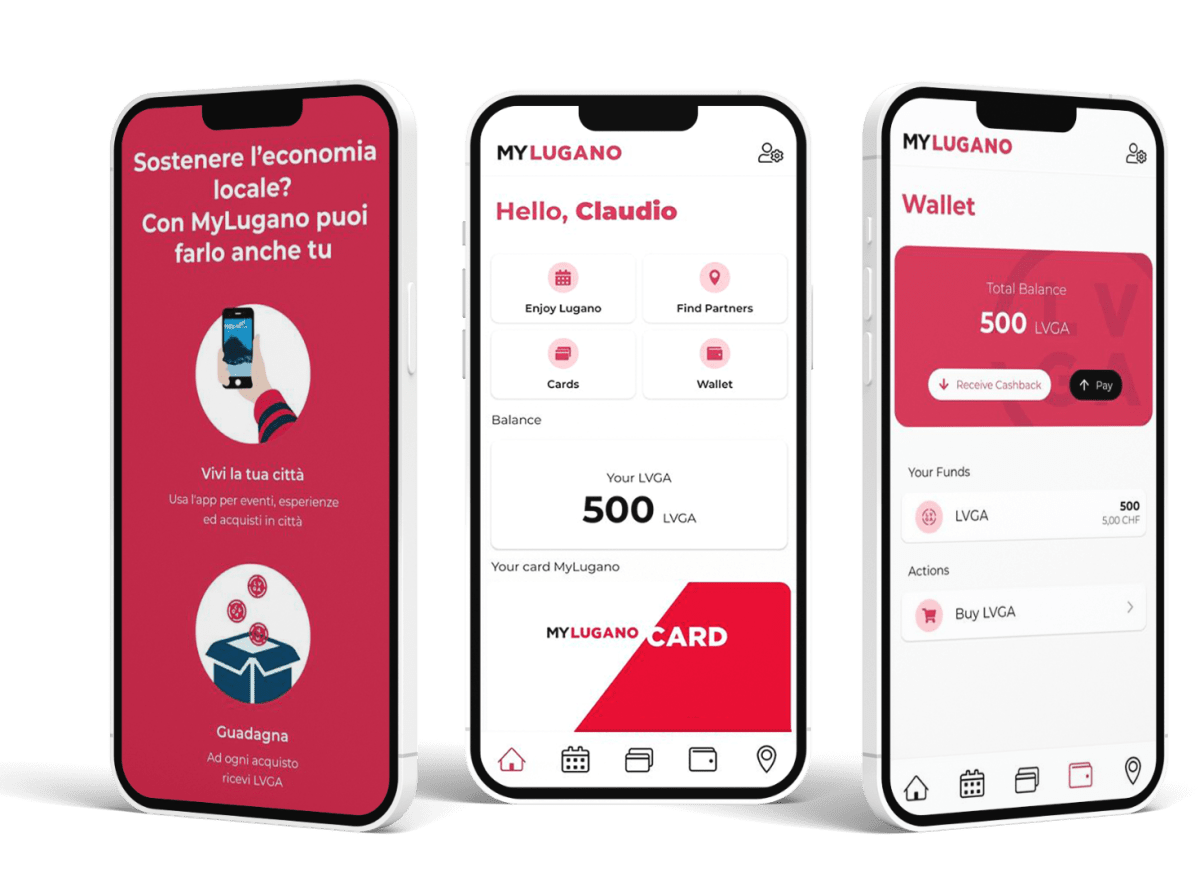 MyLugano — муниципальный цифровой кошелек и маркетплейс с дисконтными и кешбэк-акциями. Источник: advinser.it/en/mylugano-app