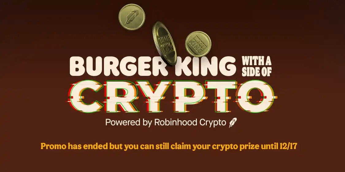 Реклама на сайті Burger King